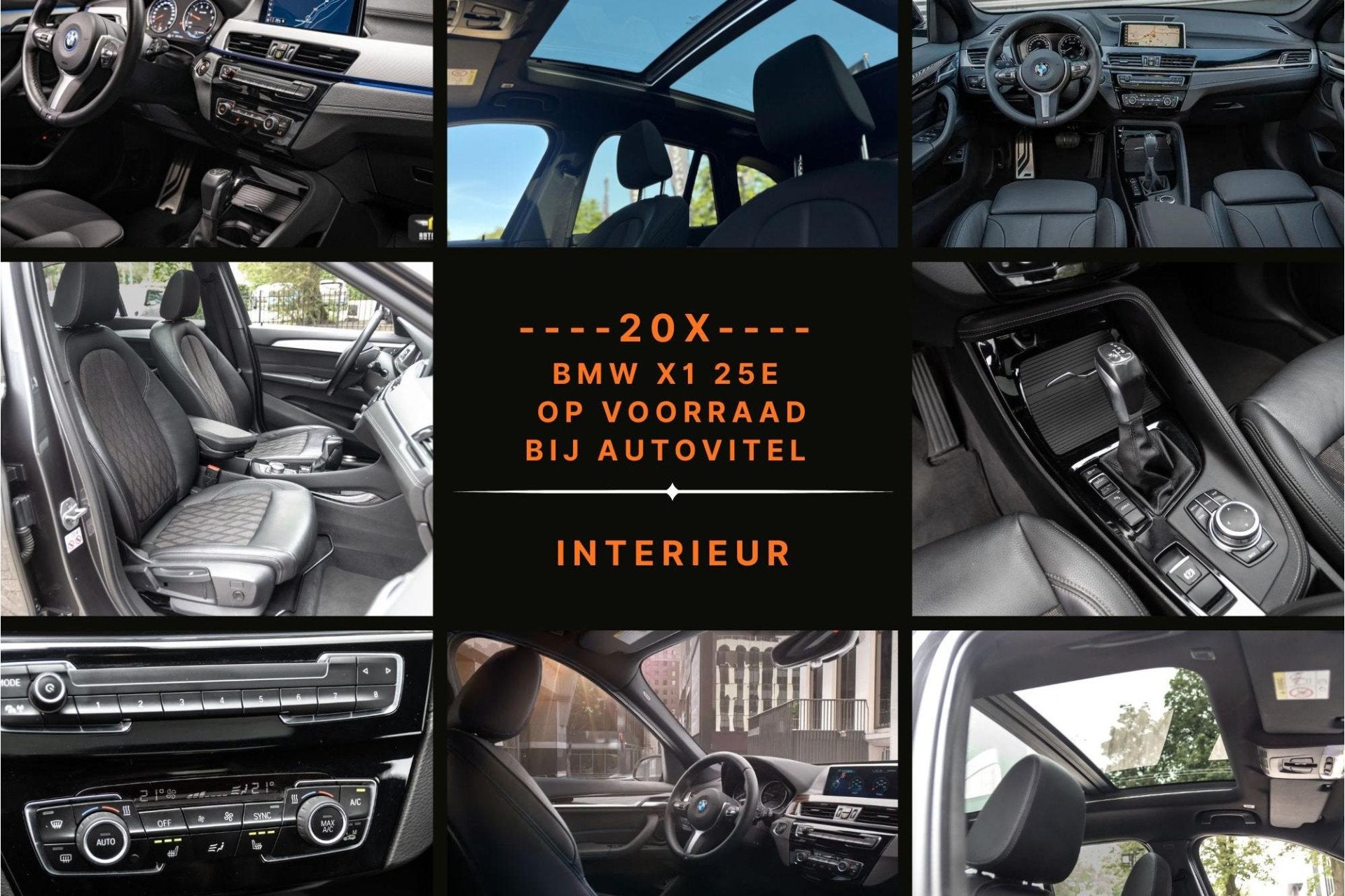 BMW X1 xDrive25e | NU 20 X OP VOORRAAD (Bouwjaar: 2021–202, Auto's, Gebruikt, Bedrijf, Vierwielaandrijving, Hybride Elektrisch/Benzine