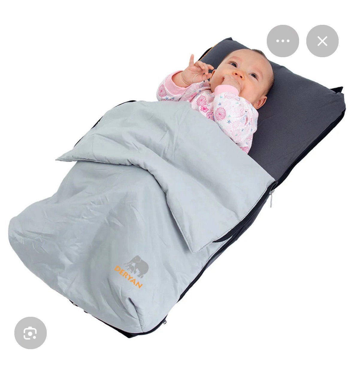 Deryan Airtraveller - Compact en Comfortabel Reisbedje, Overige merken, Gebruikt, Overige typen, Ophalen of Verzenden