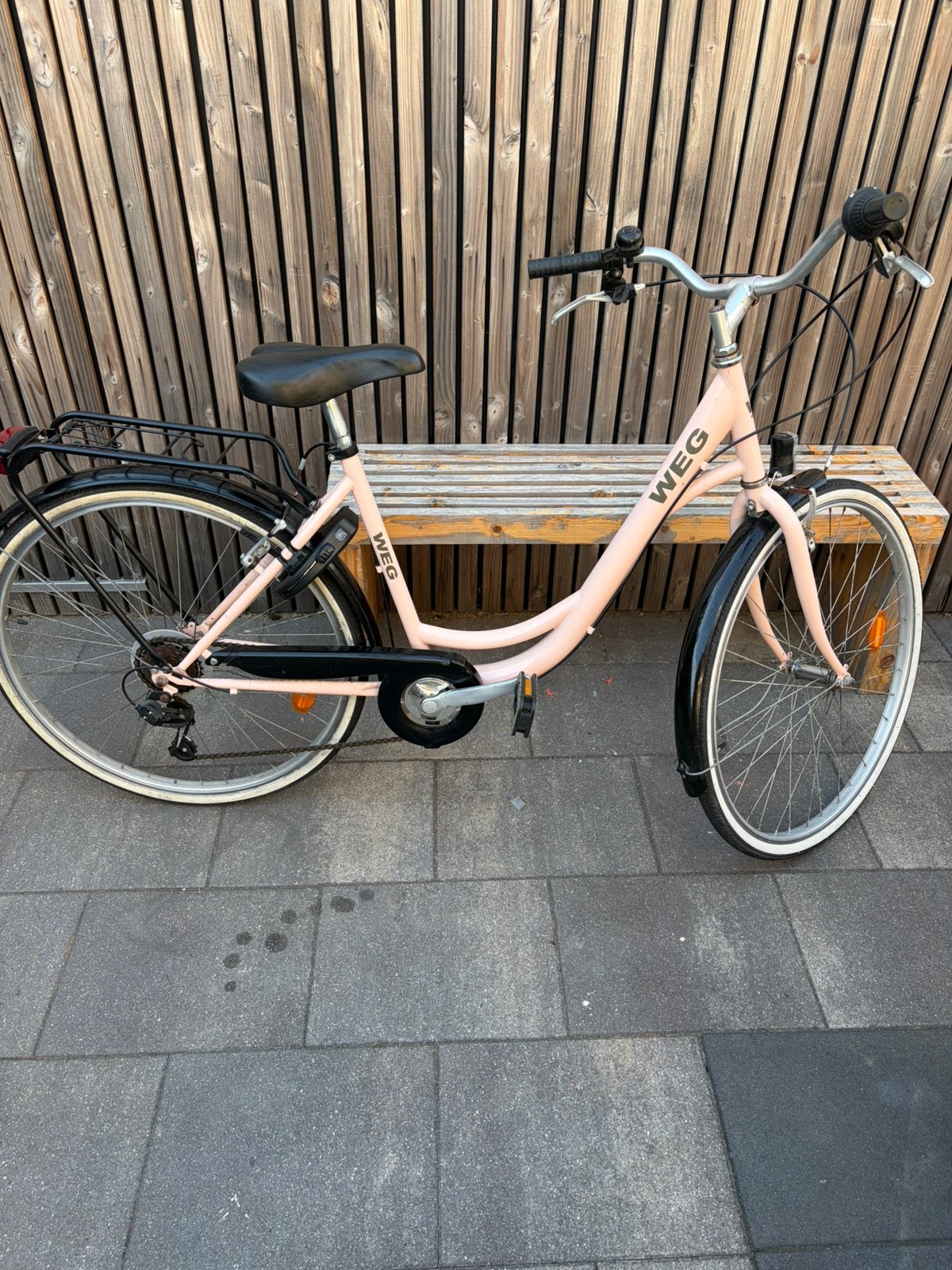 Meiden fiets merk Weg 26 inch, Gebruikt, Velgrem, Minder dan 47 cm, Ophalen