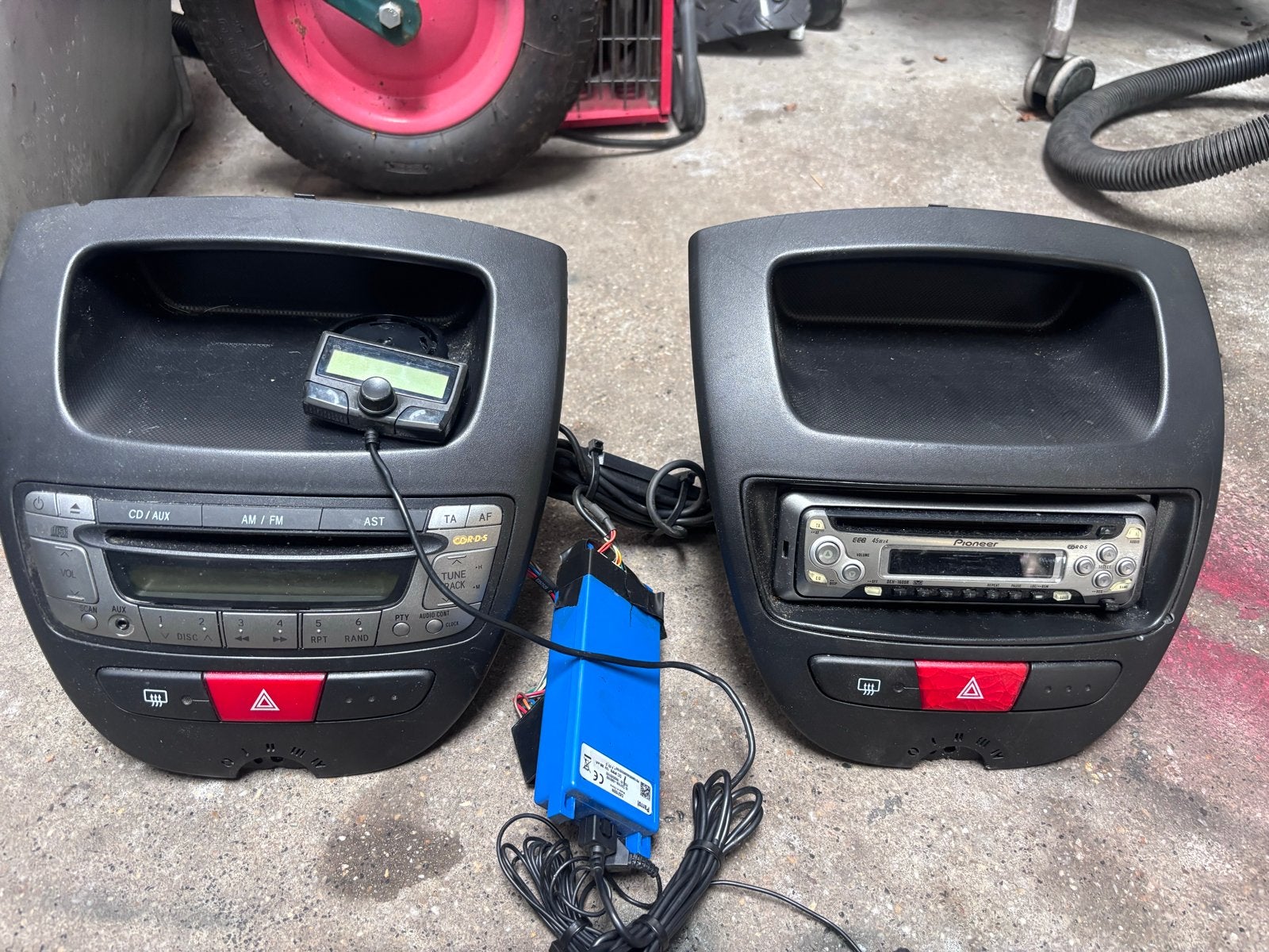 Autoradio's met Parrot carkit C1/Aygo/107, Ophalen of Verzenden, Gebruikt