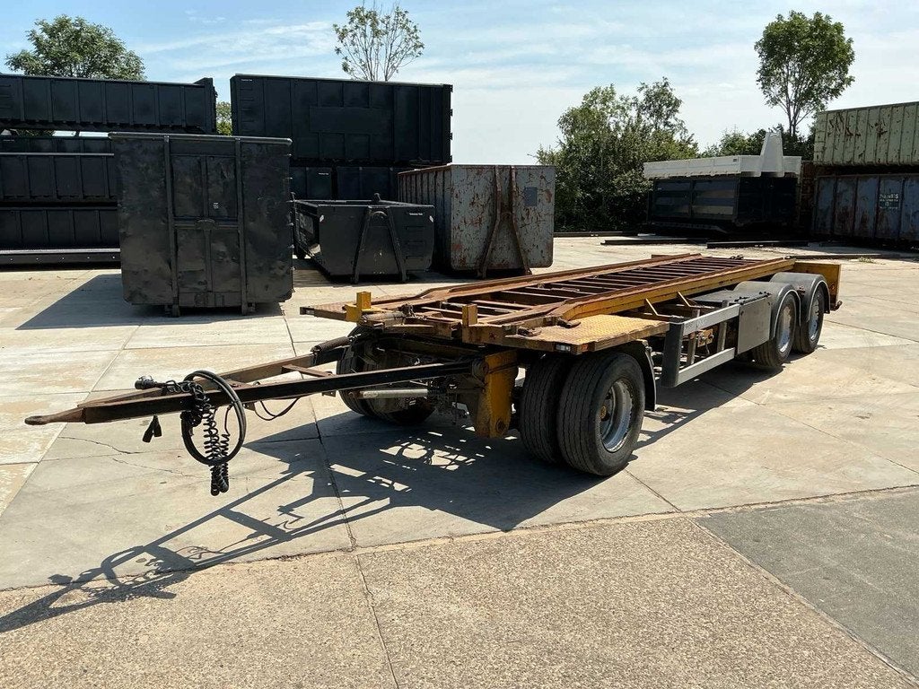 2000 Burg BPA 10-18 ARXXX Container Aanhanger, Auto diversen, Aanhangers en Bagagewagens, Gebruikt