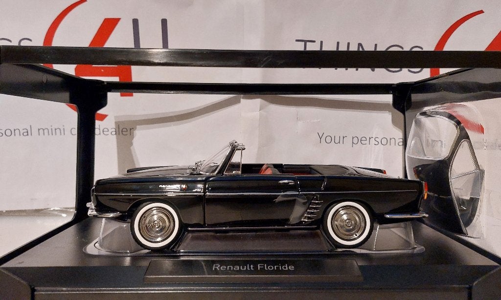 Norev 1:18 Renault Floride 1961 zwart nieuw in verpakking, Ophalen of Verzenden, Nieuw, Auto, Norev