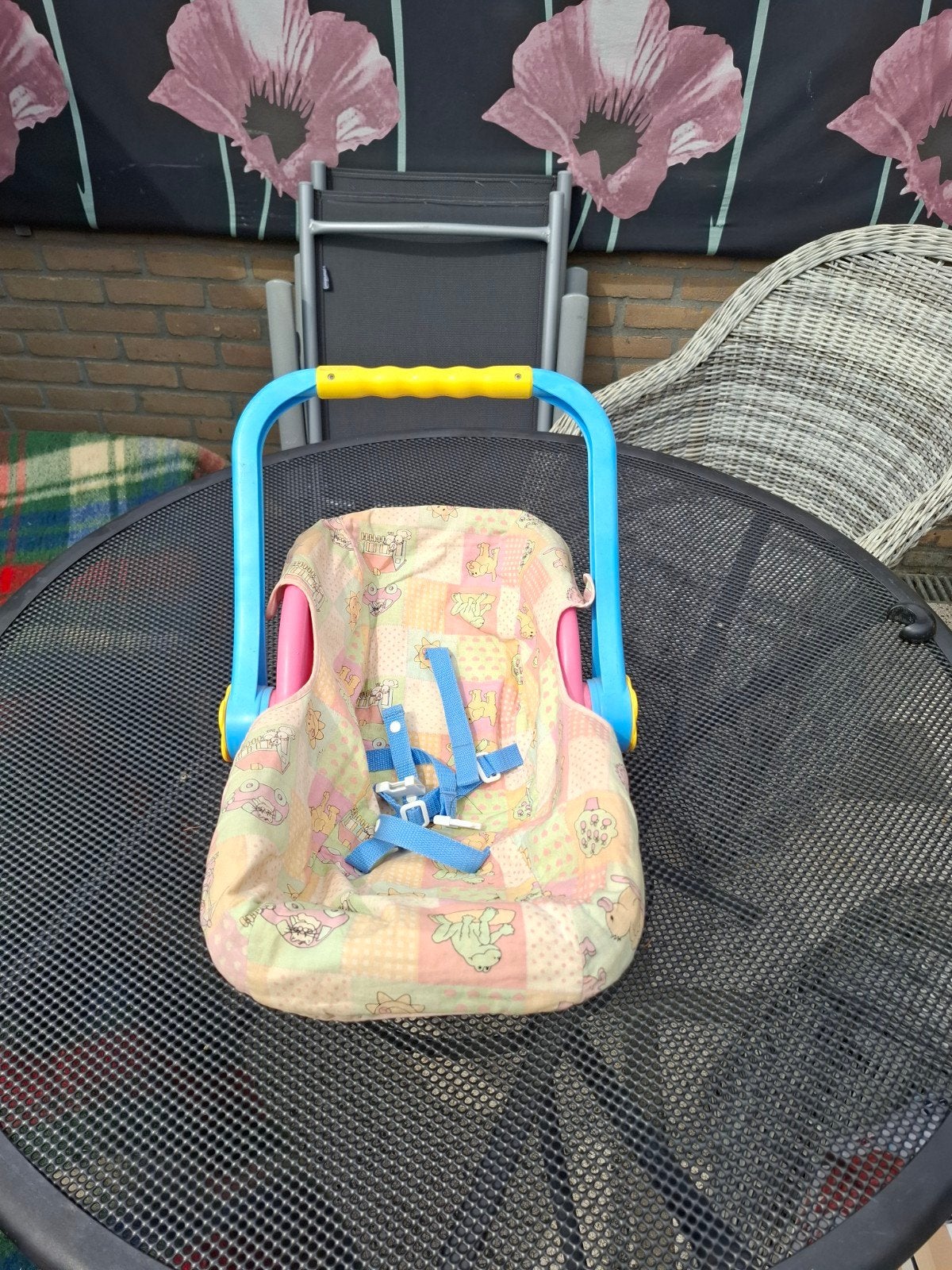 BABY born draagstoel/autostoel voor pop, Ophalen, Gebruikt, Babypop
