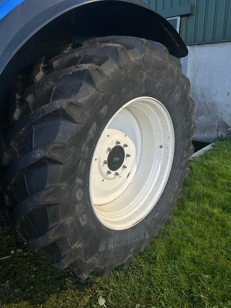 4 Nette trelleborg banden incl velg 650 65 R 23, Auto diversen, Aanhangwagen-onderdelen, Ophalen, Zo goed als nieuw