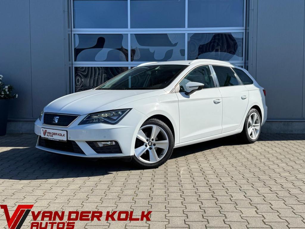 Seat Leon ST 1.0 EcoTSI Style Automaat | LED | CarPlay | Cru, Auto's, Seat, Gebruikt, Leon, Wit, Leder