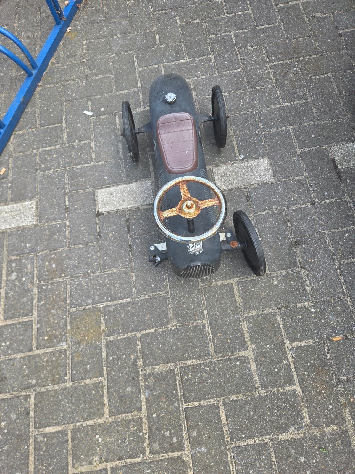 Retro Roller Trapauto - Leuk voor decoratie, Ophalen, Gebruikt