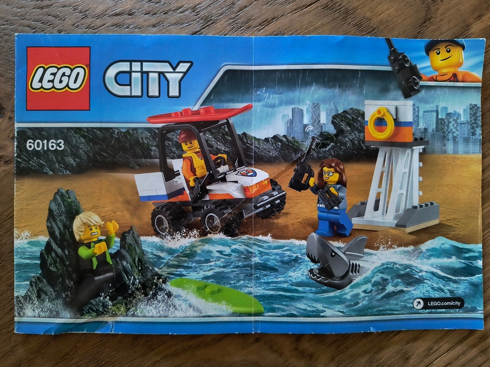 lego set city 60163, Ophalen of Verzenden, Zo goed als nieuw