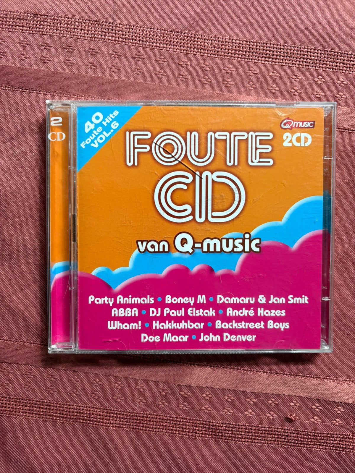 Foute Cd van Q-Music vol. 5 2cd, Verzenden, Gebruikt, Pop, Verzamelalbum