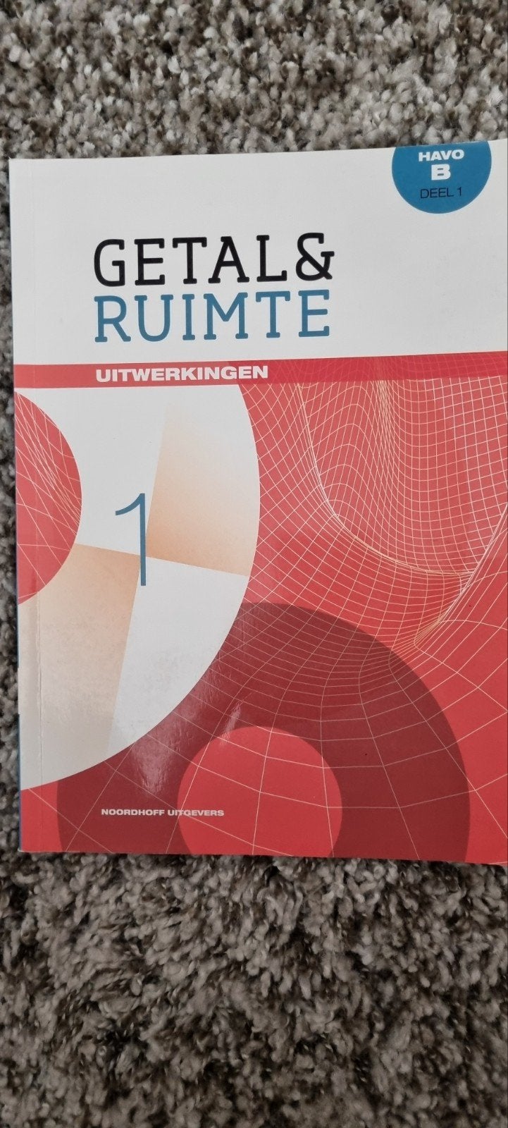 Uitwerkingen getal en ruimte B havo deel 1, Boeken, HAVO, Ophalen of Verzenden, Zo goed als nieuw, Wiskunde B