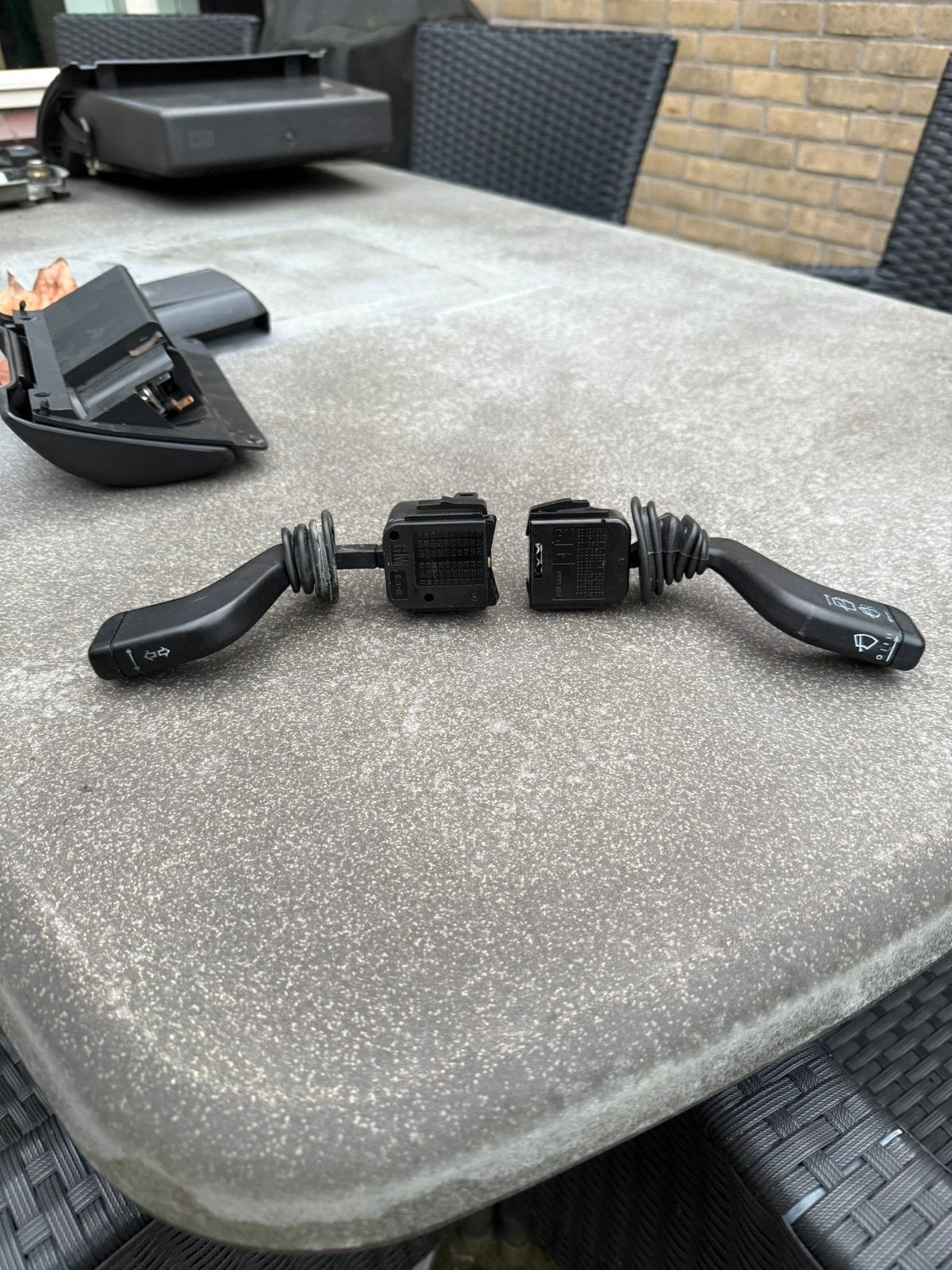 Opel corsa b richtingaanwijzer en ruitenwisser schakelaar, Ophalen of Verzenden, Gebruikt, Opel