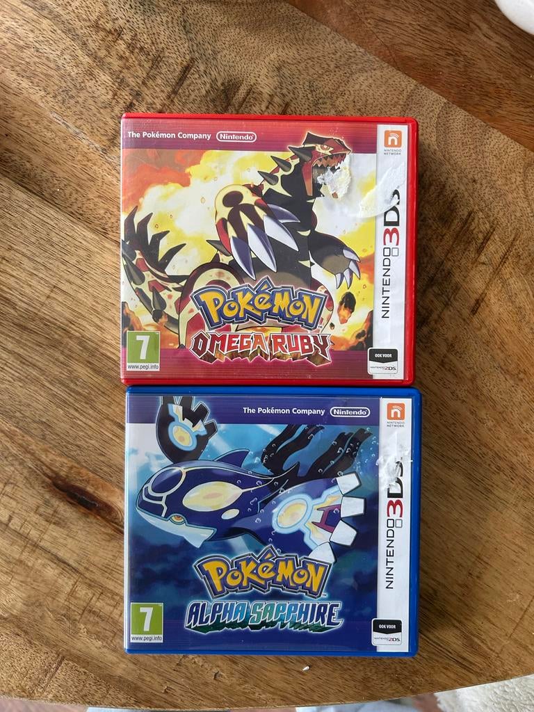 Pokémon Omega Ruby & Alpha Sapphire 3DS + code, Spelcomputers en Games, Games | Nintendo 2DS en 3DS, Gebruikt, Role Playing Game (Rpg)