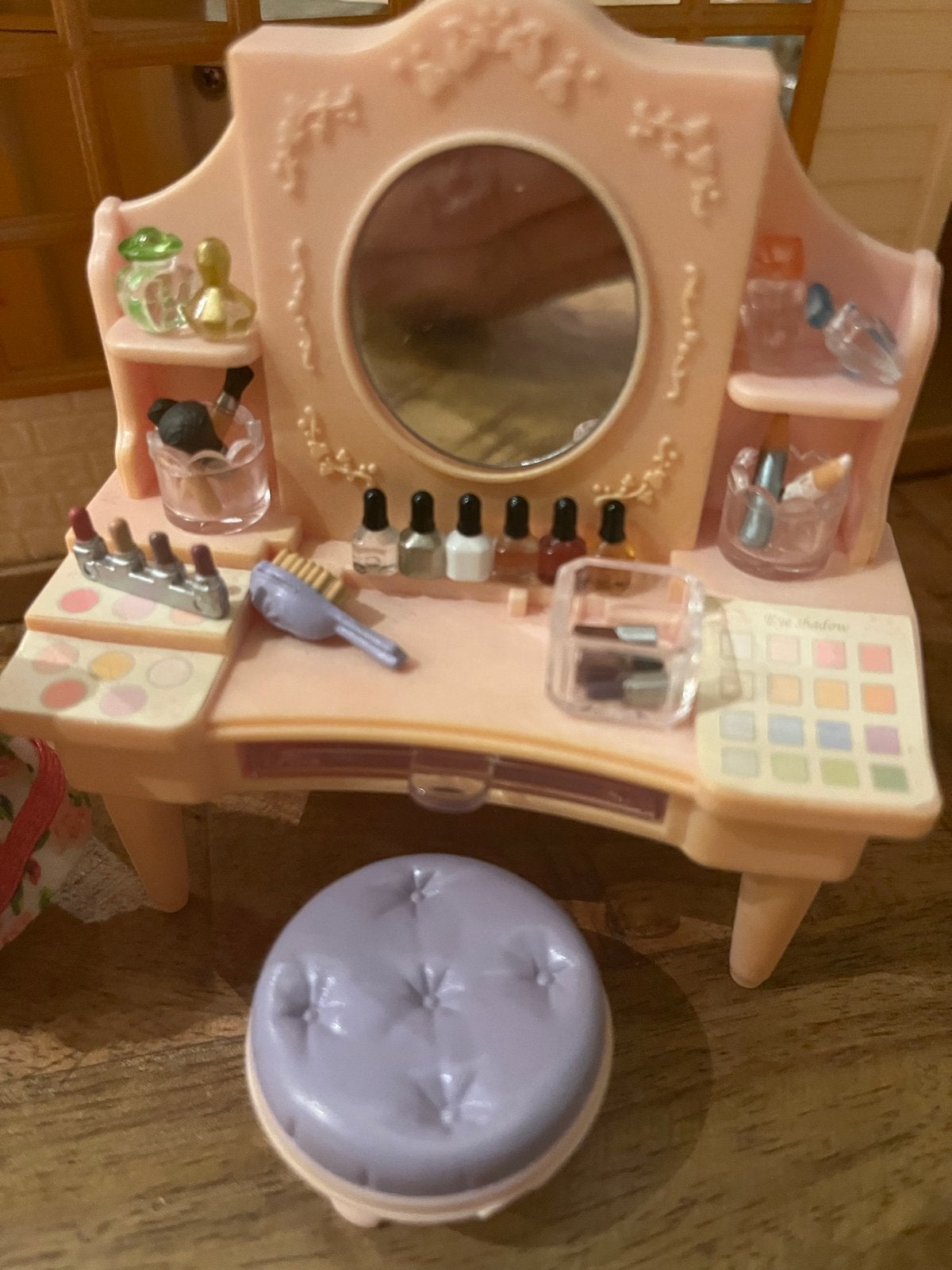Sylvanian Families Kaptafelset met accessoires, Ophalen, Gebruikt