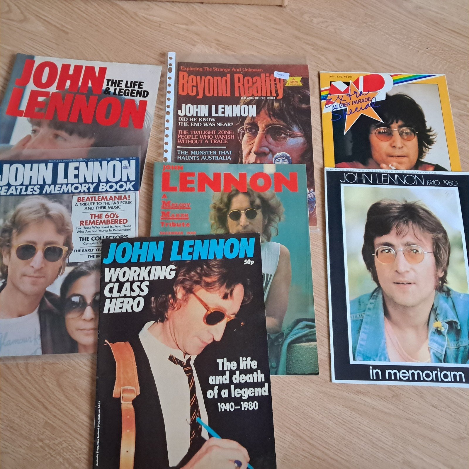 John Lennon magazines/ posters., Ophalen of Verzenden, Poster, Artwork of Schilderij
