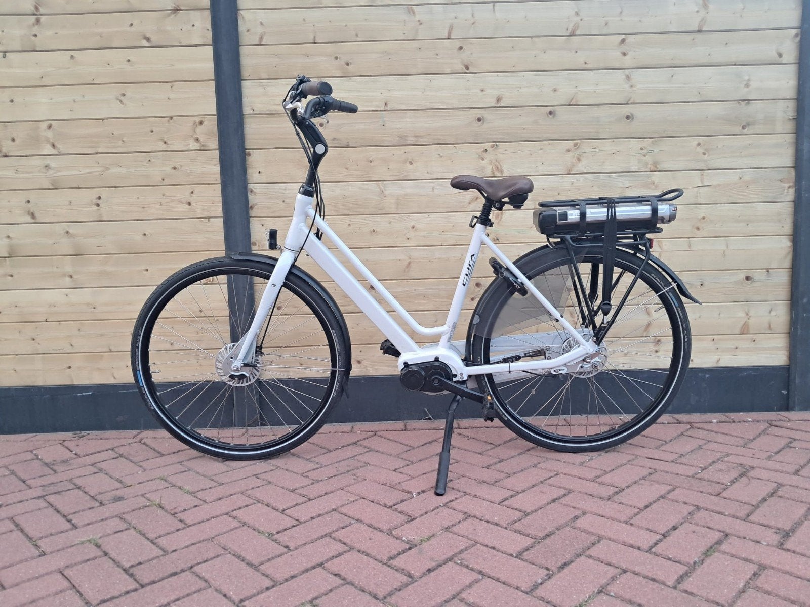 Batavus Cura met middenmotor z.g.a.n, Ophalen, Gebruikt, Batavus