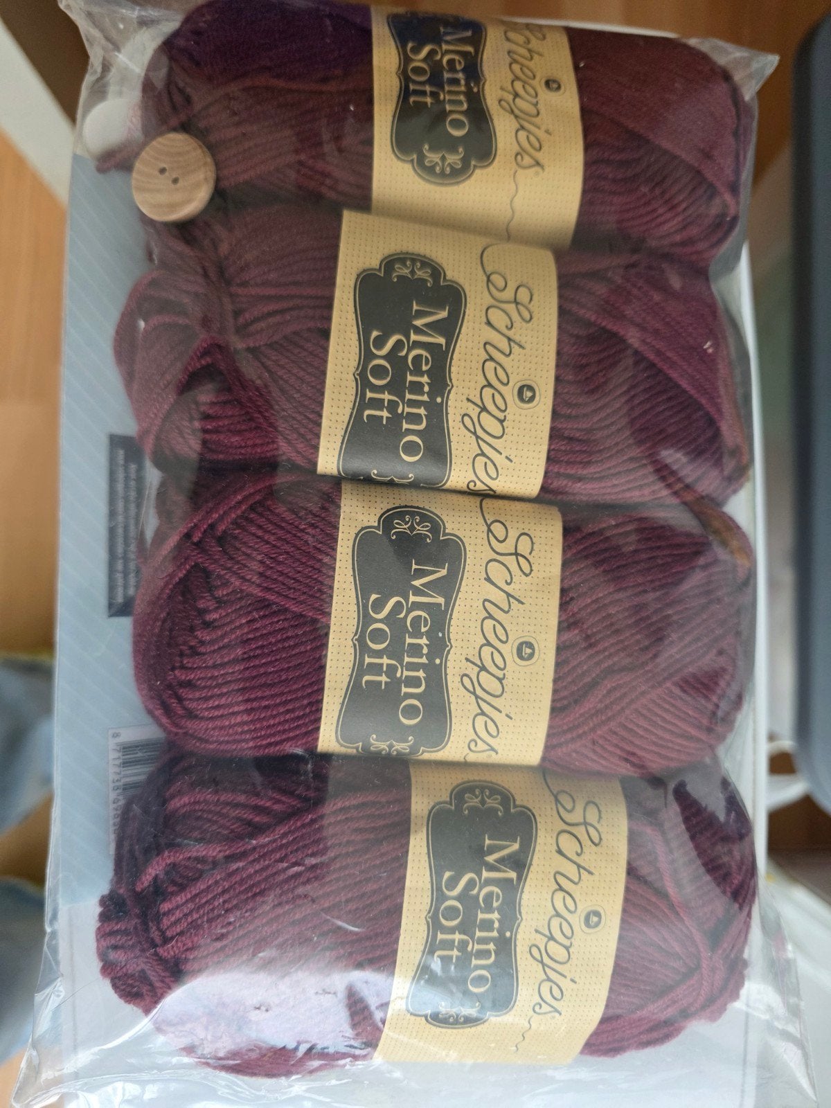 Scheepjes Merino Soft garen - 4 bollen, Ophalen of Verzenden, Nieuw, Breien of Haken, Wol of Garen