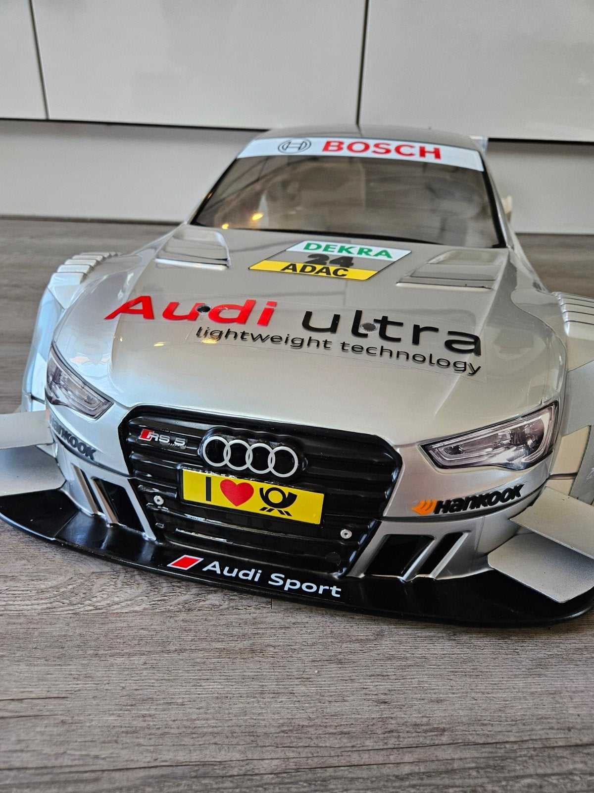 Audi RS5 Bigscale 53 body mecatech genius fg harm, Ophalen, Overige schalen, Benzine