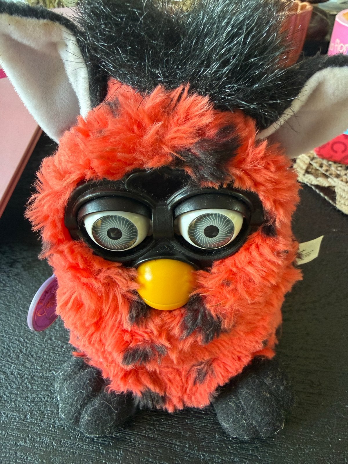 Furby Vintage 1998 Oranje Zwart - Interactief Speelgoed, Ophalen of Verzenden, Zo goed als nieuw, Jongen of Meisje