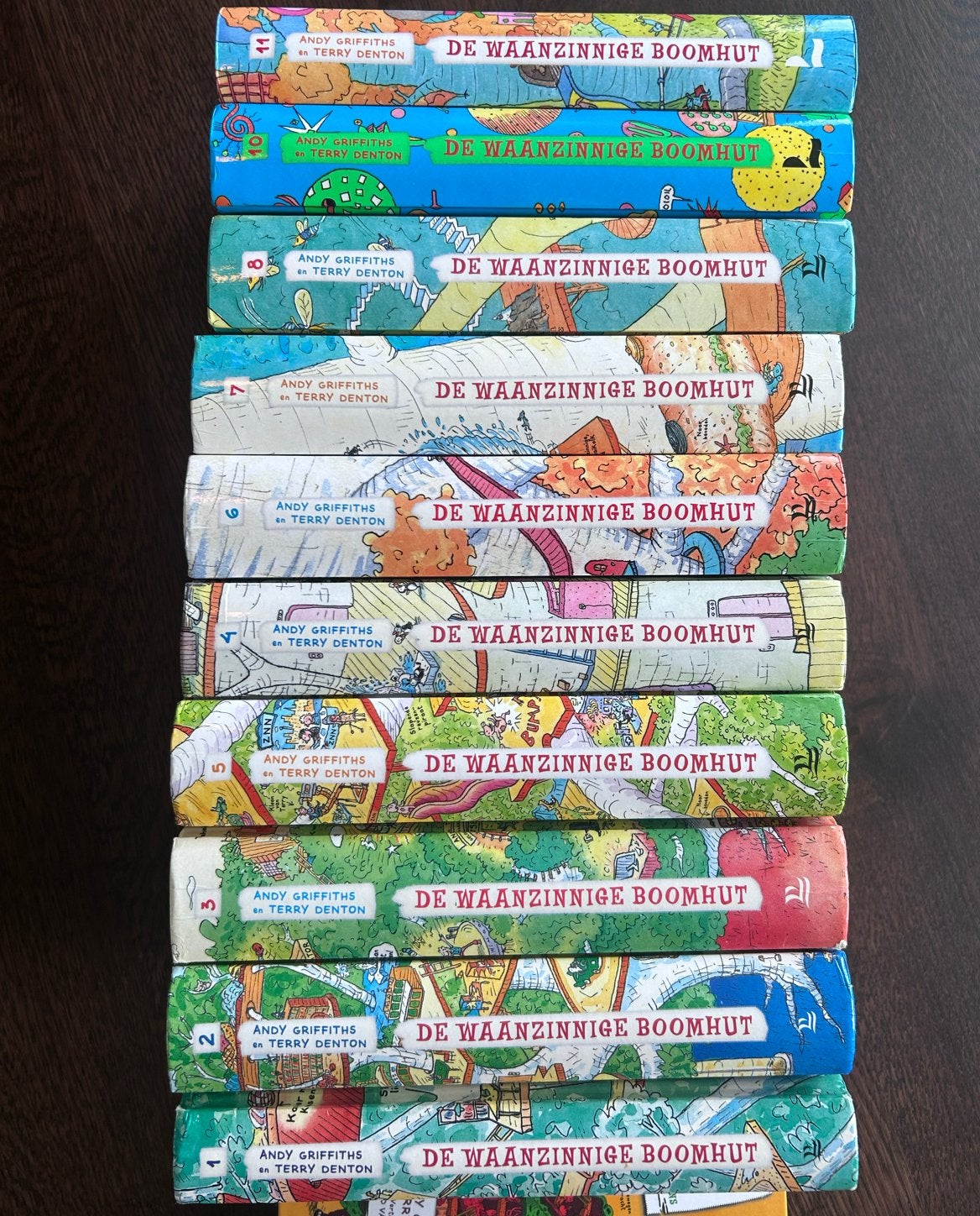 De Waanzinnige Boomhut serie 1 t/m 11 (excl. 9), Boeken, Ophalen, Gelezen, Fictie algemeen
