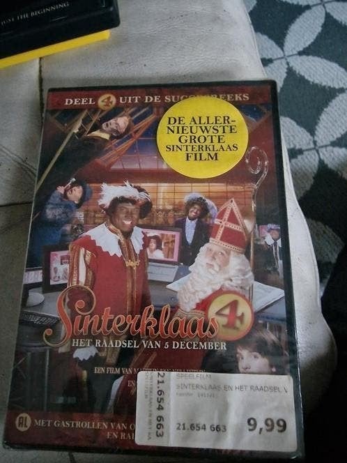 Sinterklaas: Het Raadsel van 5 December (DVD), Alle leeftijden, Overige genres, Ophalen of Verzenden, Nieuw in verpakking