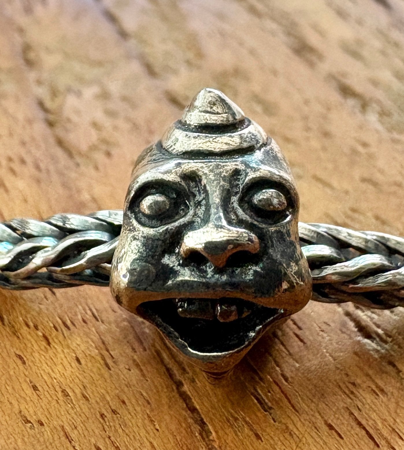 Trollbeads Jubileum Twee Trollen NIEUW, Verzenden, Zo goed als nieuw, Glas of Kristal, Trollbeads
