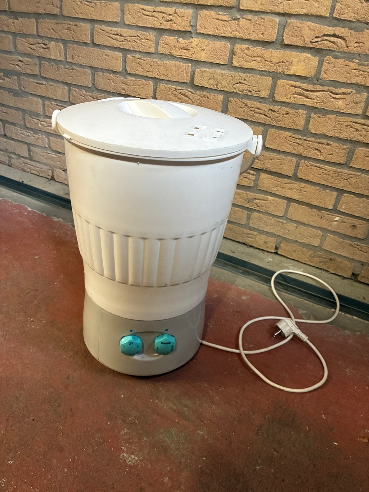Mini Wasmachine - Compact en Handig voor Kleine Wasjes, Witgoed en Apparatuur, Wasmachines, Ophalen, Minder dan 85 cm, Minder dan 4 kg
