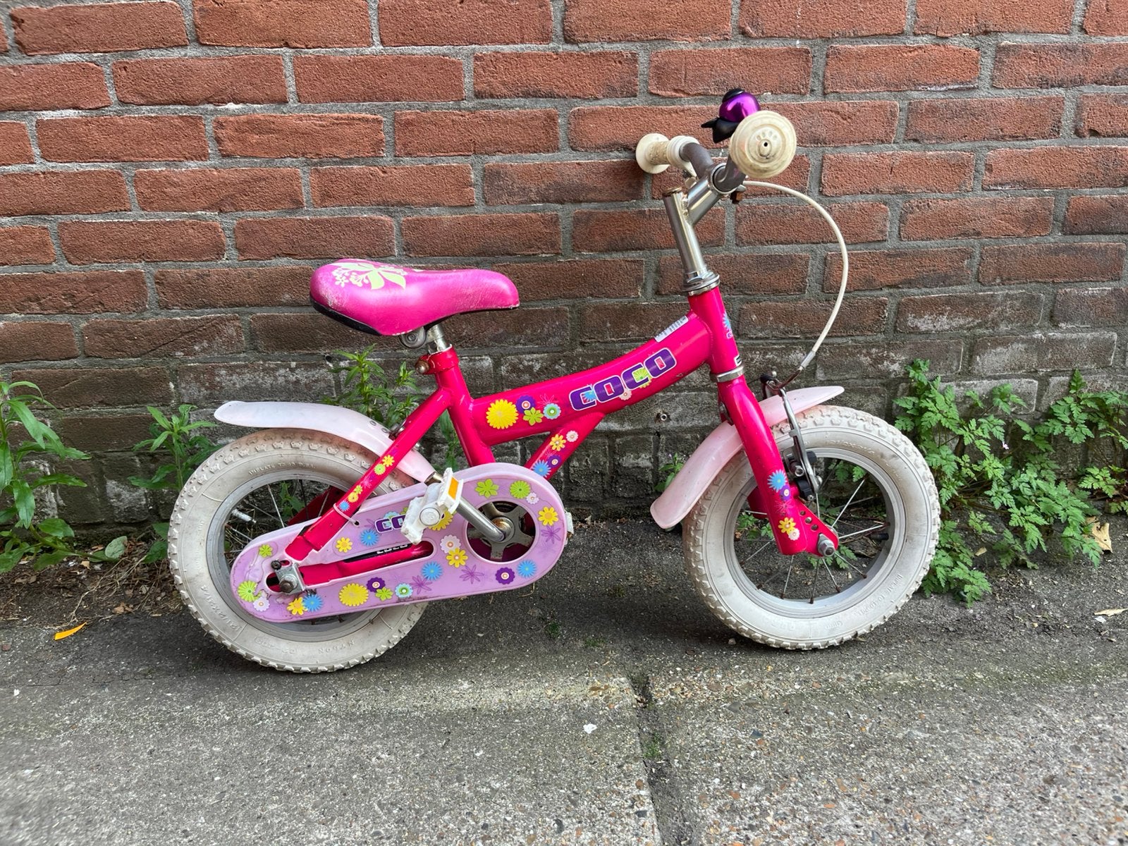 12 1/2 inch kinderfiets, Ophalen, Gebruikt, Terugtraprem, Minder dan 16 inch