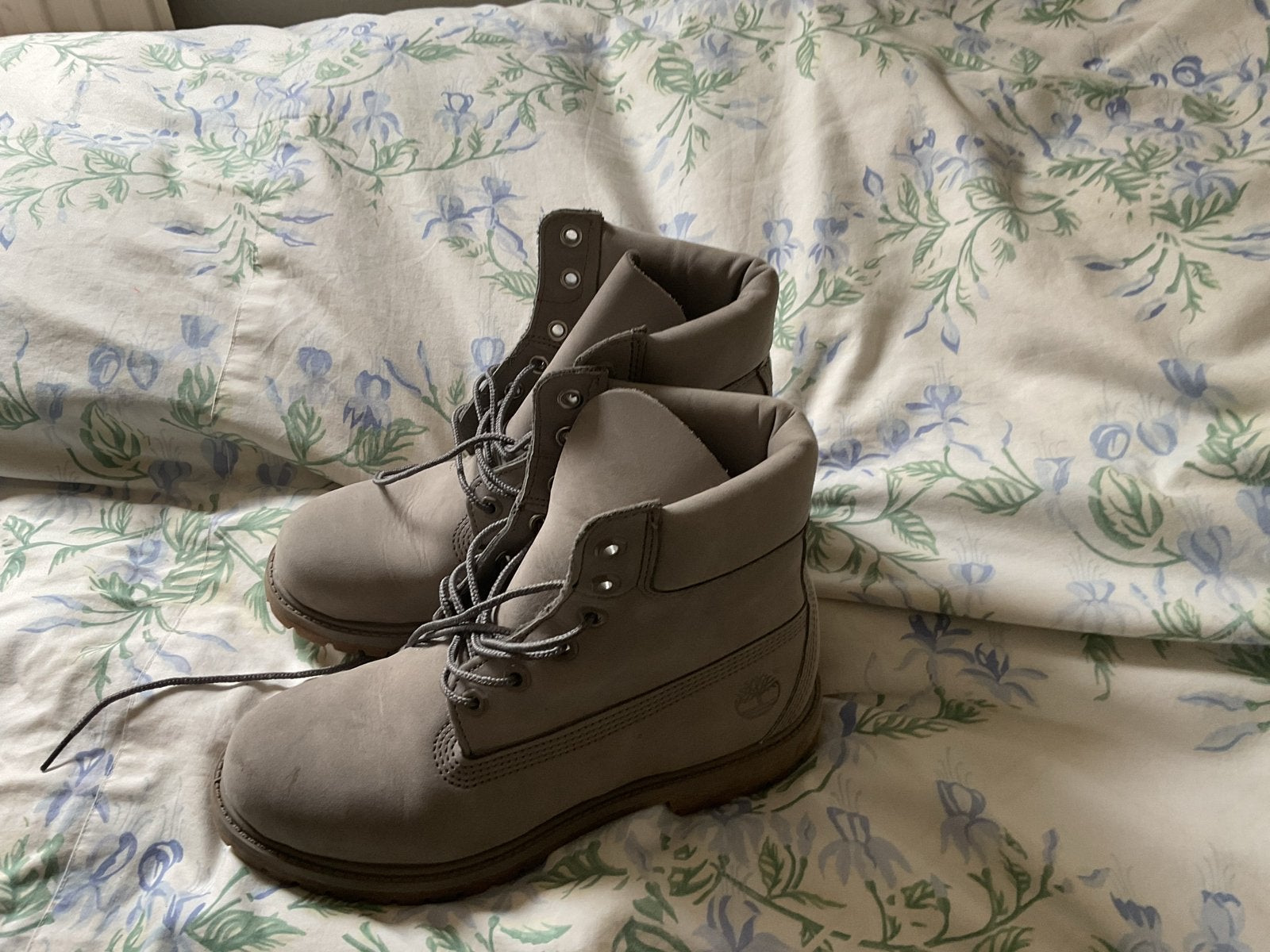 Prachtige grijze Timberland boots, maat 41, Verzenden, Gedragen, Grijs, Lage of Enkellaarzen