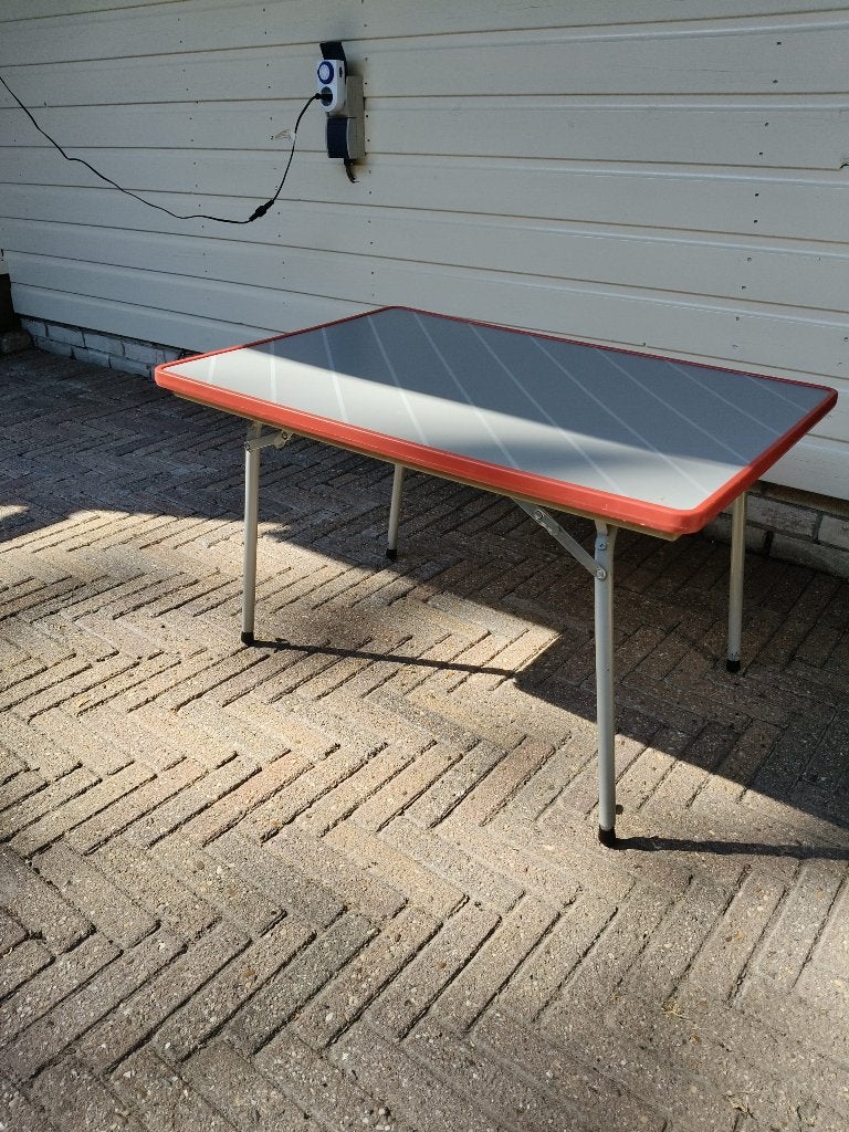 Camping tafel hoog/laag, Caravans en Kamperen, Ophalen, Zo goed als nieuw, Campingtafel