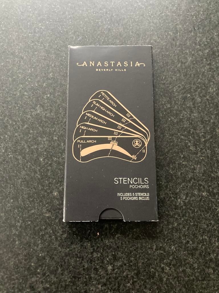 Anastasia  5 stencils Wenkbrauw sjablonen, Ophalen of Verzenden, Nieuw, Ogen, Toebehoren