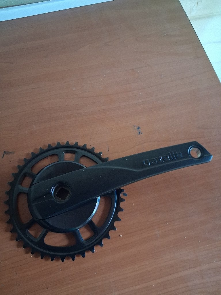 Crankset, Crankstel of Pedalen, Nieuw, Ophalen of Verzenden, Aluminium