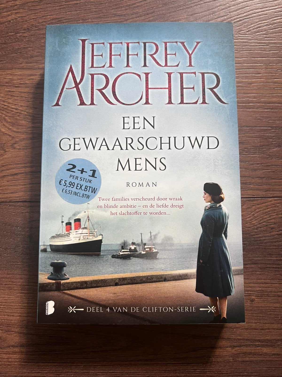 Jeffrey Archer - Een gewaarschuwd mens, Ophalen, Zo goed als nieuw, Jeffrey Archer