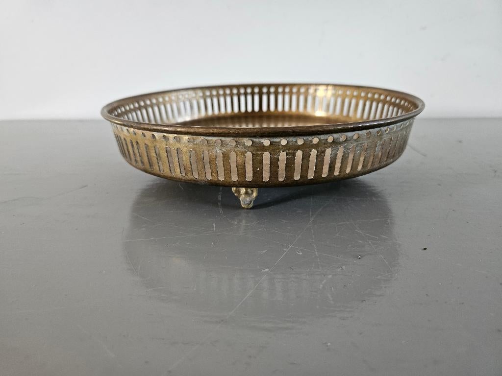 Messingkleurig onderzetter, Huis en Inrichting, Woonaccessoires | Onderzetters, Ophalen of Verzenden, Nieuw, Glas of Kopje