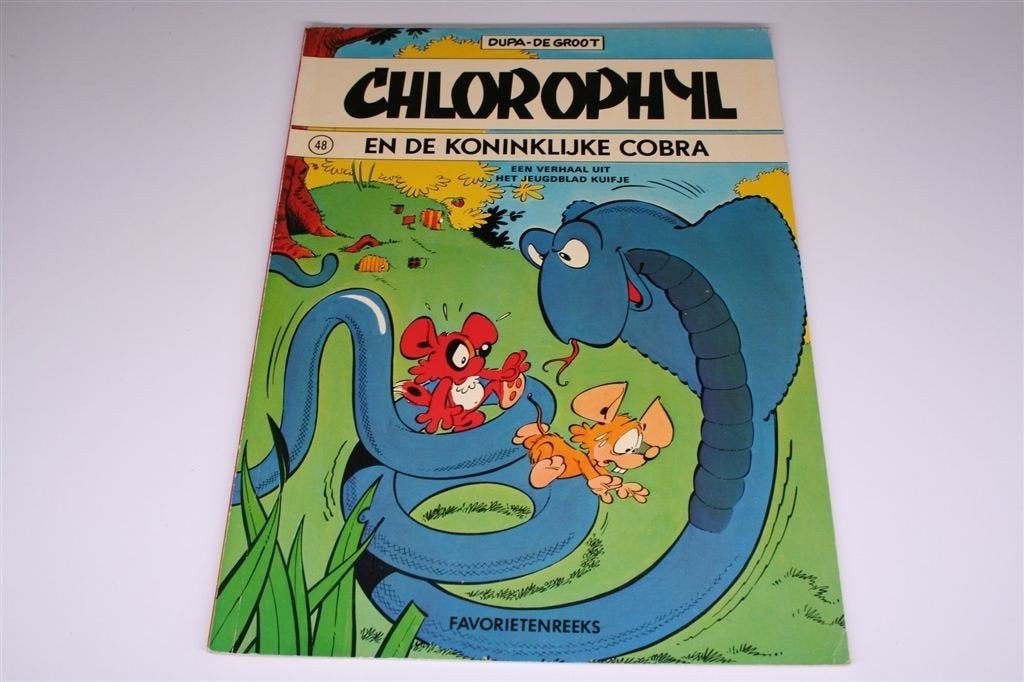 Chlorophyl & de Cobra [Kuifje] — Verhaal uit Kuifje [1977], Eén stripboek, Ophalen of Verzenden, Gelezen