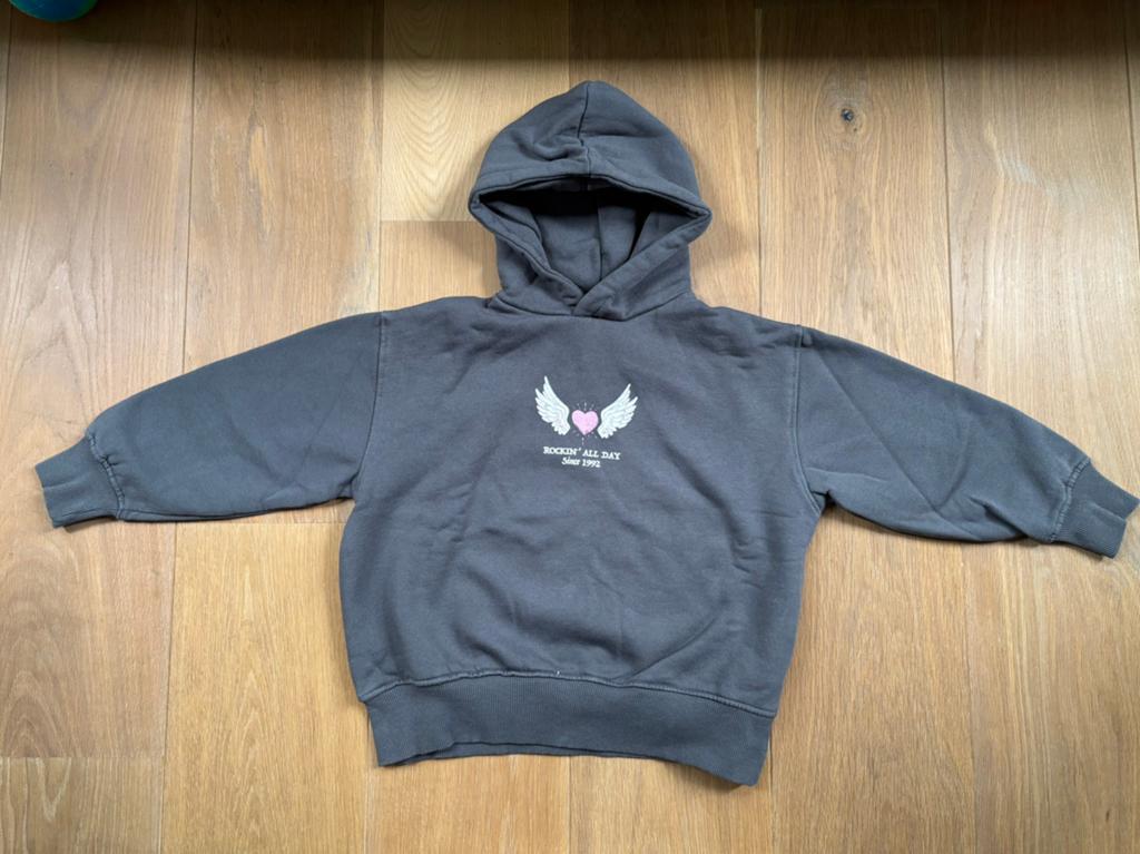 Zara hoodie maat 131, Ophalen of Verzenden, Zo goed als nieuw, Jongen of Meisje, Trui of Vest
