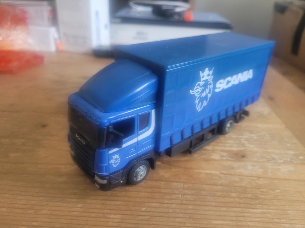 Scania bakwagen demo