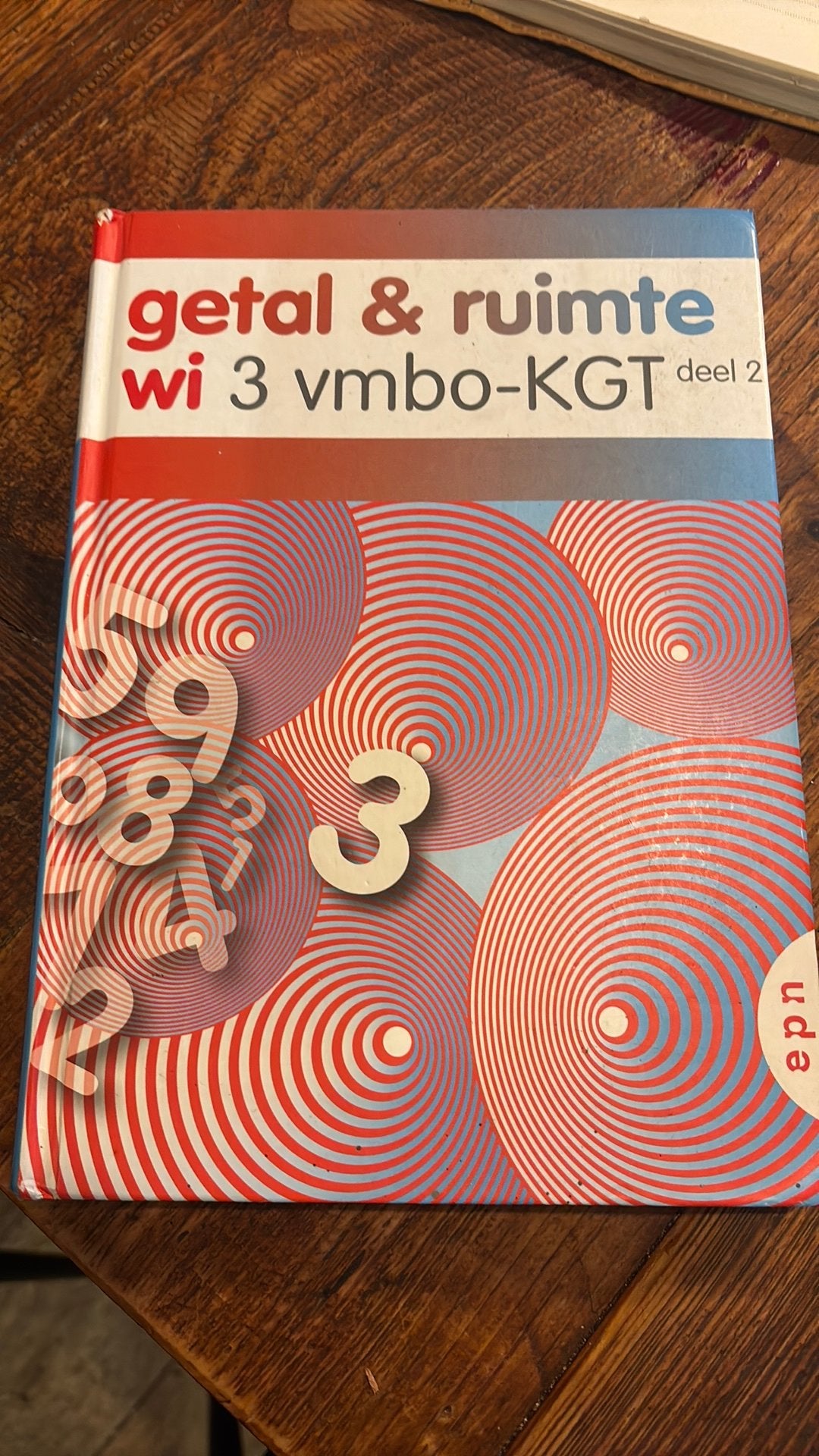 Getal & ruimte 3 vmbo-kgt deel 2, Ophalen of Verzenden, Gelezen, Natuurwetenschap