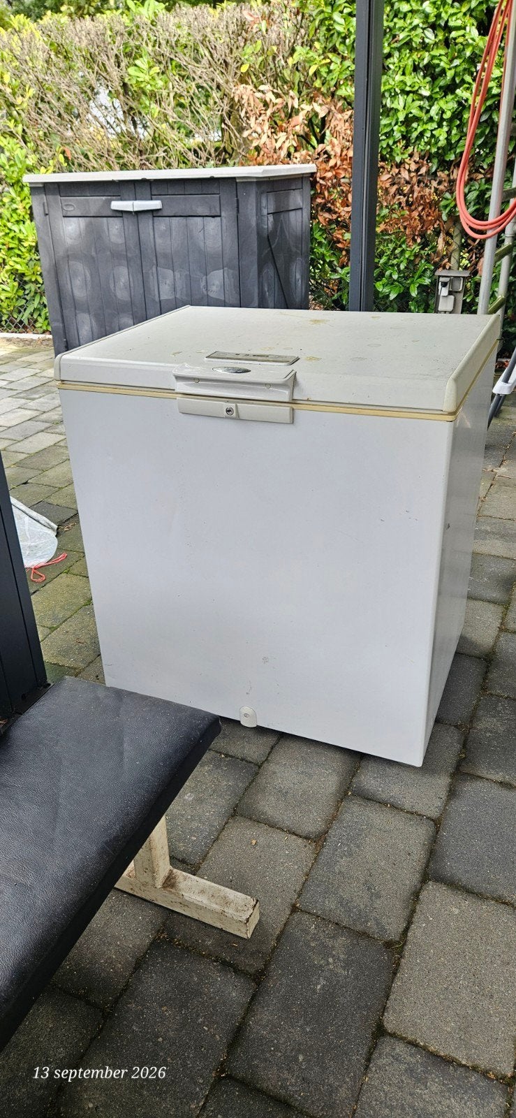 Vrieskist whirlpool, Ophalen, Gebruikt, Vrijstaand, Vrieskist