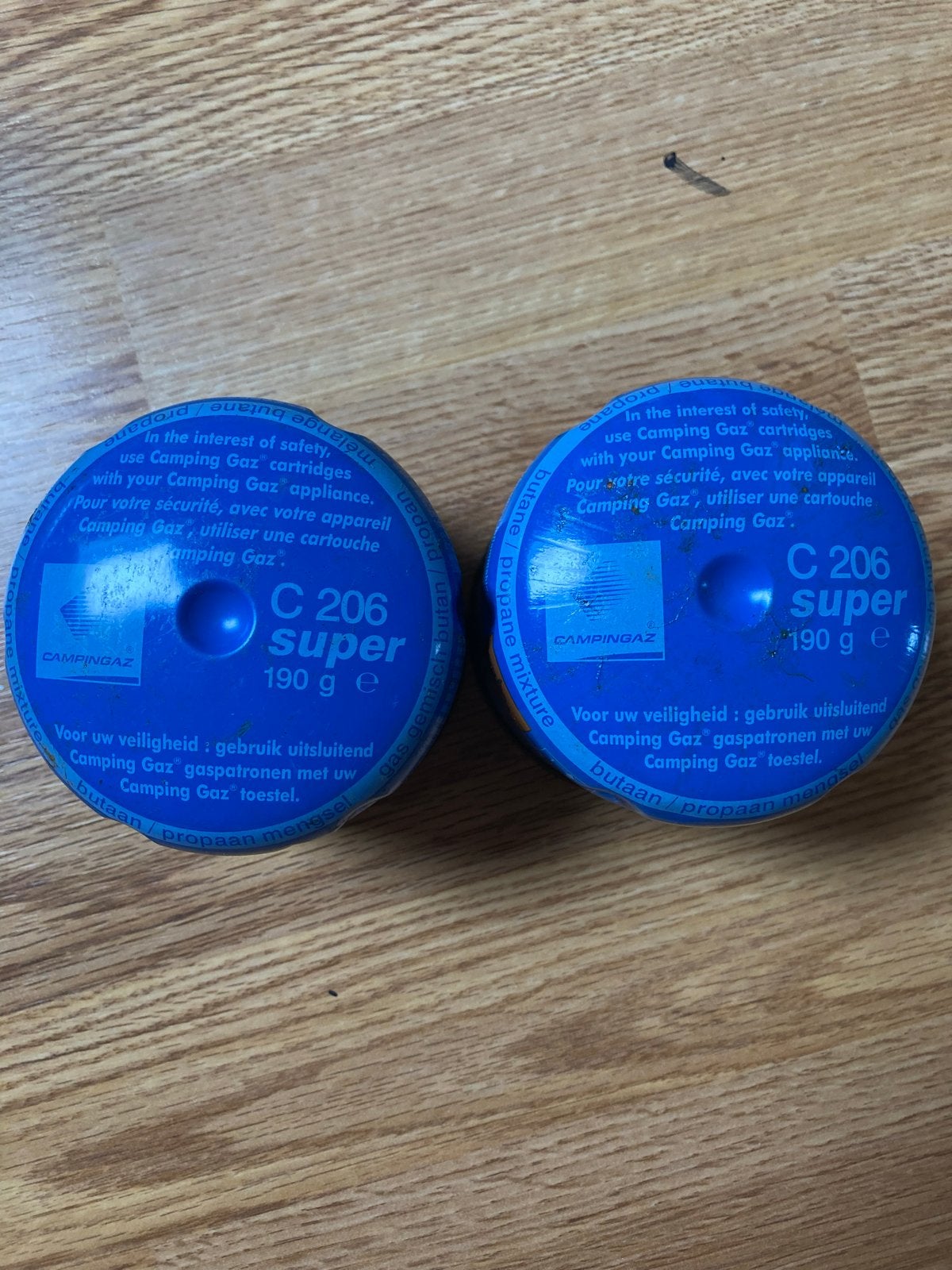 Campingaz C206 Super Butaan/Propaan Gaspatroon 190g, Ophalen, Nieuw