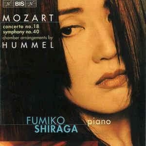 Mozart: Piano Concerto No. 18 & Symphony No. 40 (BIS CD), Inclusief boekje, Mozart, Soloconcert, Ophalen of Verzenden