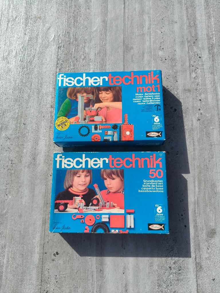vintage Fischertechnik 50 + Mot1 / prachtige staat, Verzamelen, Ophalen of Verzenden, Zo goed als nieuw