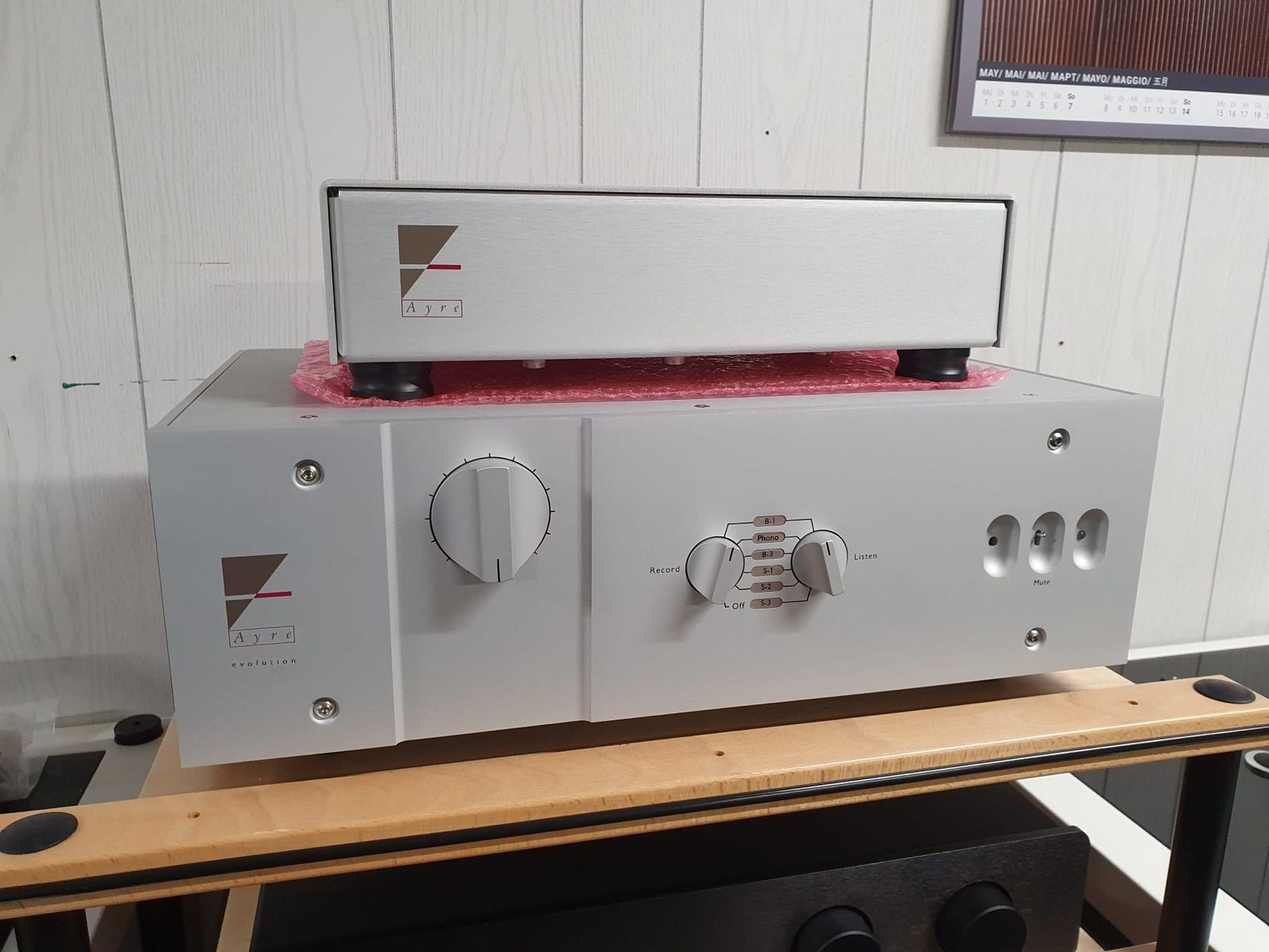Ayre K-1 Evolution Voorversterker met Externe Voeding, Overige merken, Gebruikt, ., Ophalen of Verzenden