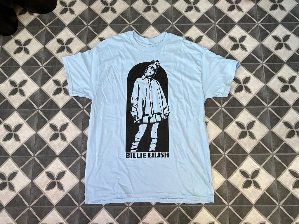 T-shirt Billie Eilish - Doorway Maat XL, T-shirt Billie Eilish - Doorway Maat XL, Nieuw, Ophalen of Verzenden, REGINA