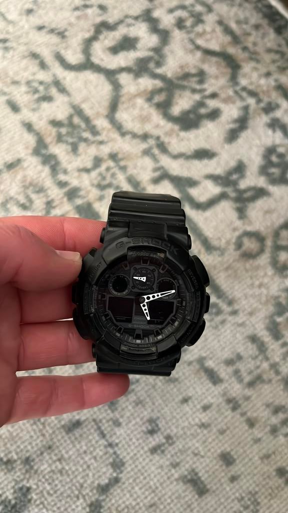 G-shock horloge zwart, Ophalen of Verzenden, Gebruikt, Polshorloge