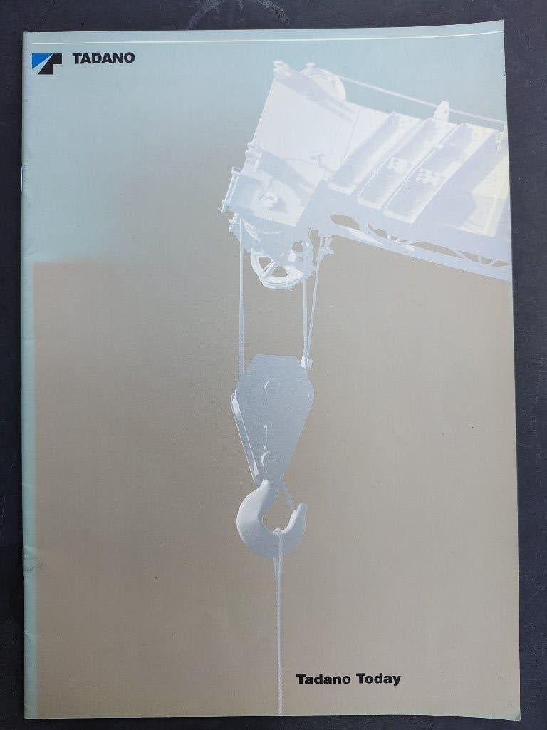 Tadano Today – brochure uit 1992, Ophalen of Verzenden, Zo goed als nieuw, Overige merken