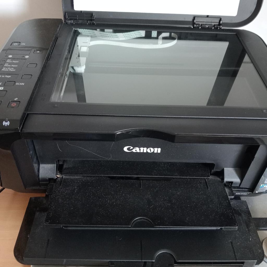 Canon Printer Pixma MG3150 met storing, Computers en Software, Printers, Kleur printen, Gebruikt, Canon, Inkjetprinter