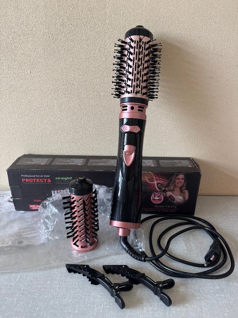 NIEUWE krultang MANGALO Roterende Airstyler Pro, Ophalen of Verzenden, Nieuw, Haarverzorging