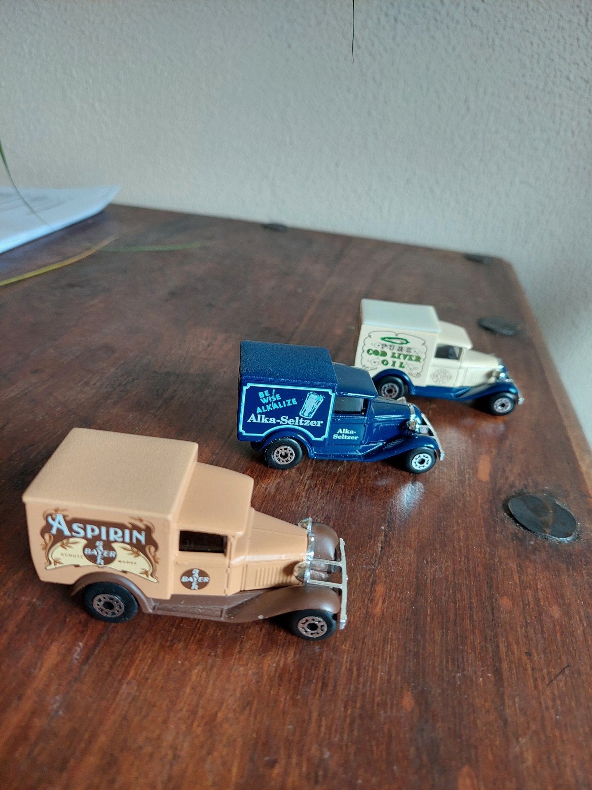 3 Matchbox A Ford modelauto's - zgan, Ophalen of Verzenden, Zo goed als nieuw