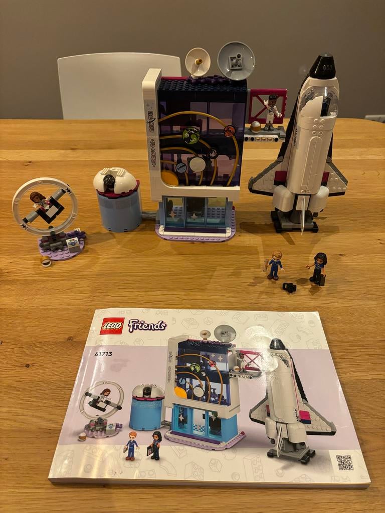 LEGO Friends 41713 Olivia's Ruimtevaart Academie, Ophalen of Verzenden, Zo goed als nieuw