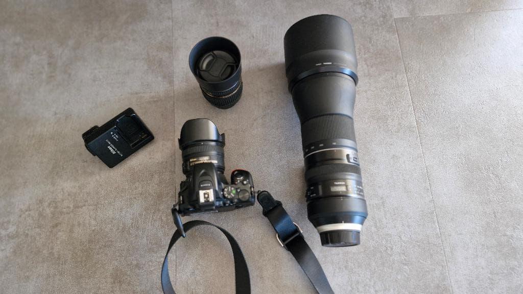 TAMRON telelens, NIKON, D5600, 2 lenzen en accessoires, Audio, Tv en Foto, Fotografie | Lenzen en Objectieven, Ophalen, Gebruikt
