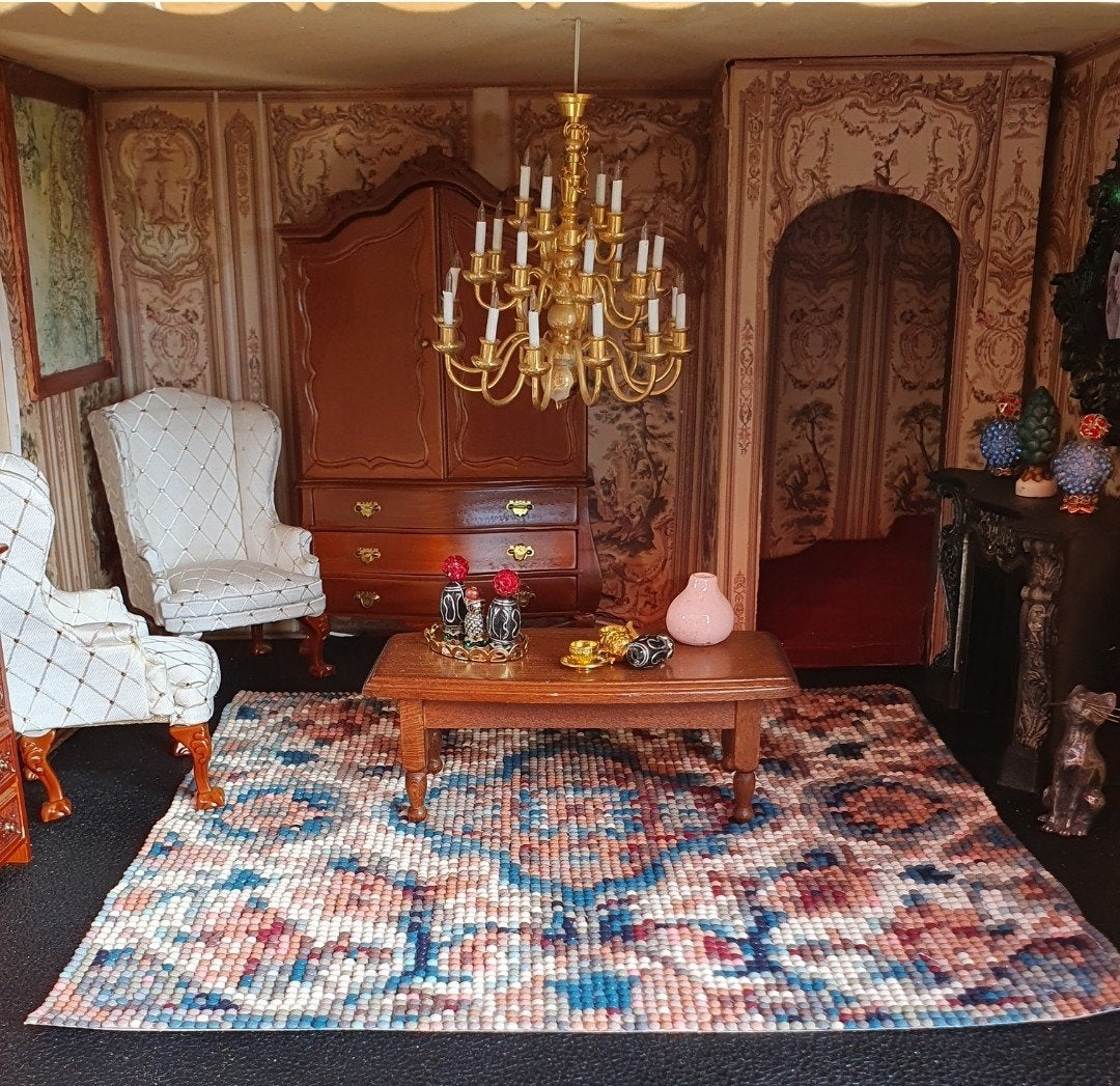 Vloerkleed, Kinderen en Baby's, Speelgoed | Poppenhuizen, Ophalen of Verzenden, Toebehoren